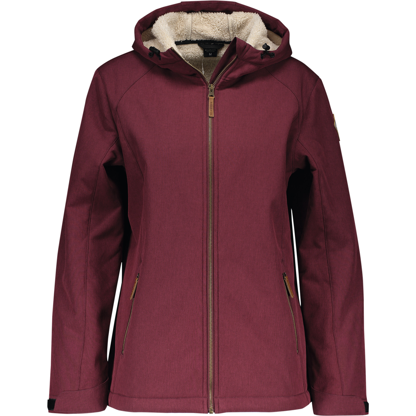 Belowzero Damen-Softshelljacke Isa L, bordeaux