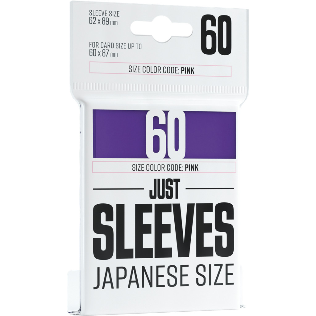 Gamegenic - 60 Just Sleeves Japanese Size