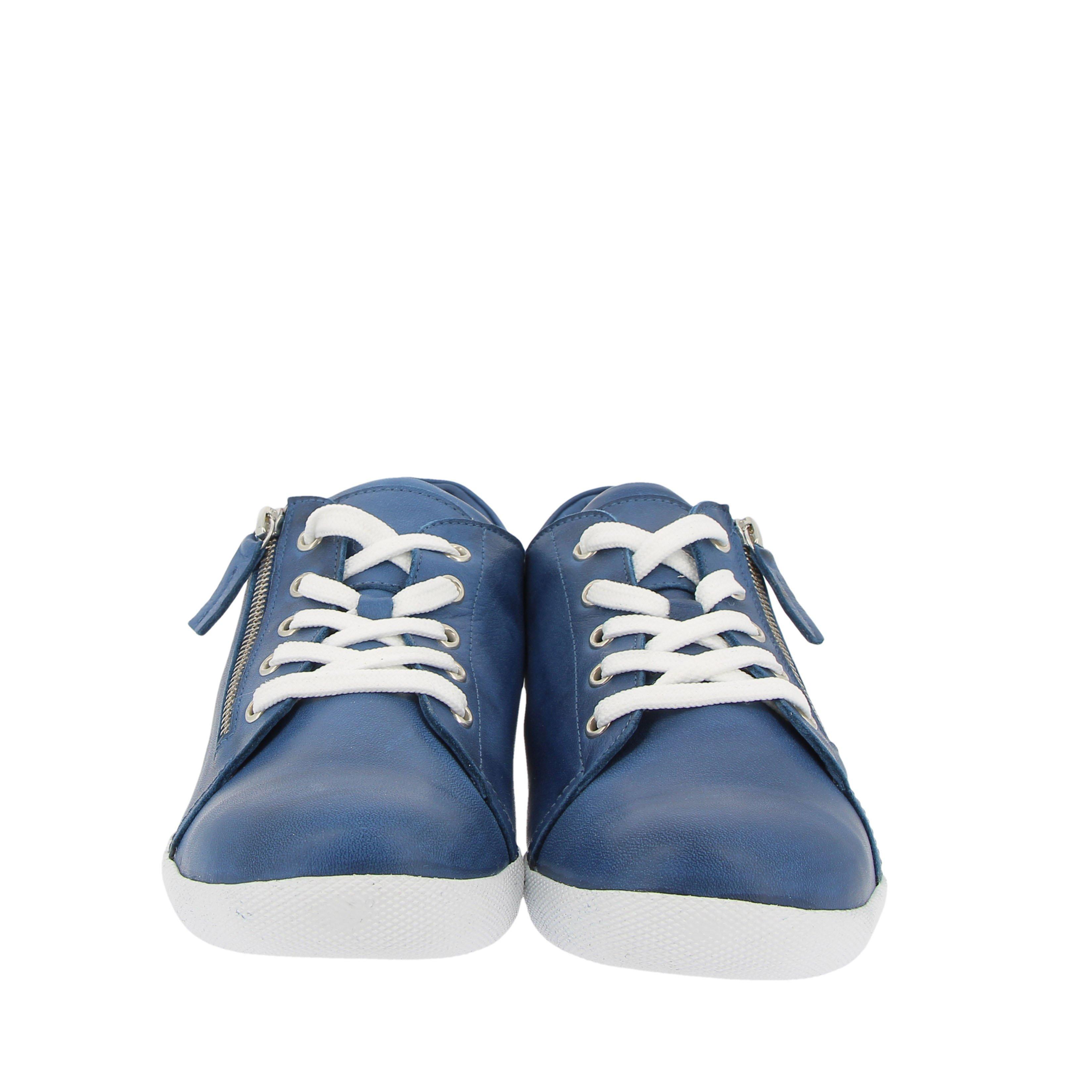 Schnürschuhe mit dekorativem Reißverschluss