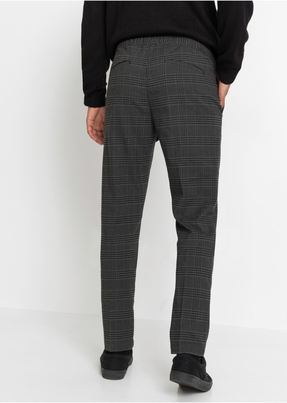 Pantalon chino taille extensible Regular Fit, Straight