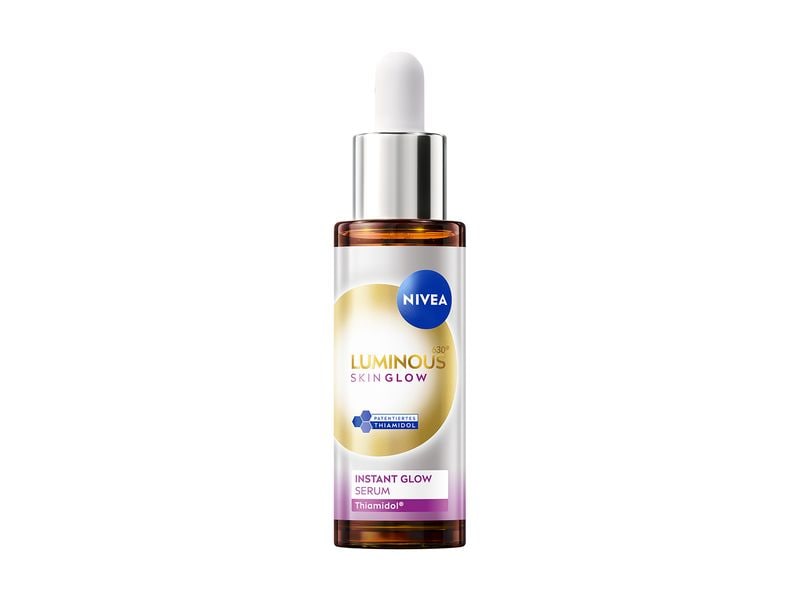 NIVEA Gesichtsserum Luminous630 Skin Glow Instant 30 ml Luminous630 Skin Glow Serum für eine sichtbar ebenmässigere Haut