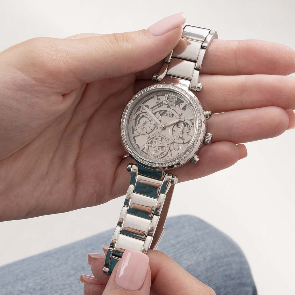 Montre Guess Solstice Argenté