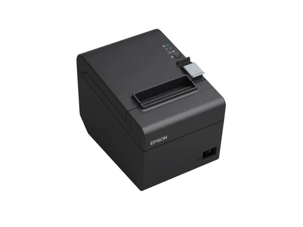 Epson TM T20III - Kvitteringsprinter - termisk linje - Rulle (7,95 cm) - 203 x 203 dpi - op til 250 mm/sek. - LAN - skærer - sort