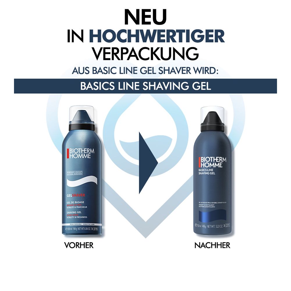 BIOTHERM Basics Line Rasiergel - Jetzt 20% sparen mit Code 