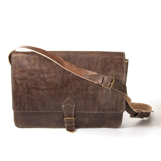 Messengertasche, dunkelbraun, B 40 cm, H 30 cm günstig bestellen