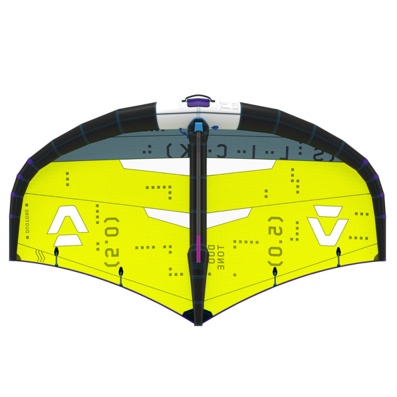 AILE DE WINGSURF DUOTONE SLICK 2024 LIME/DARK GREY