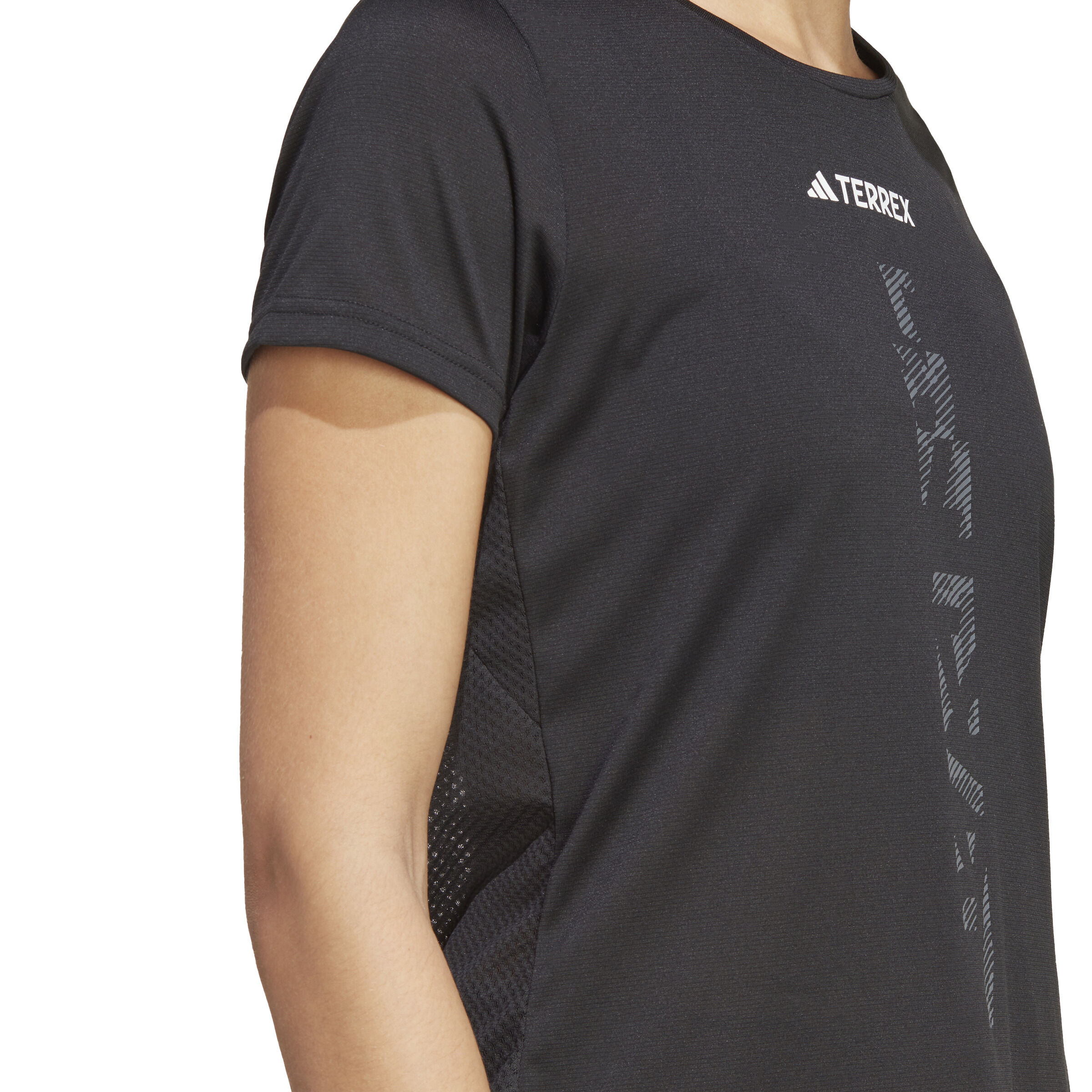 adidas Terrex AGR Maillot De Course Femmes - Noir