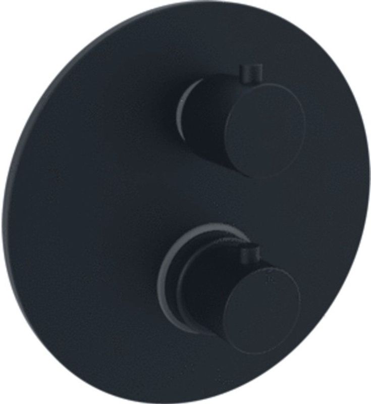 Paffoni - Light - Douche Thermostaatkraan - Zwart Mat - Thermostatisch