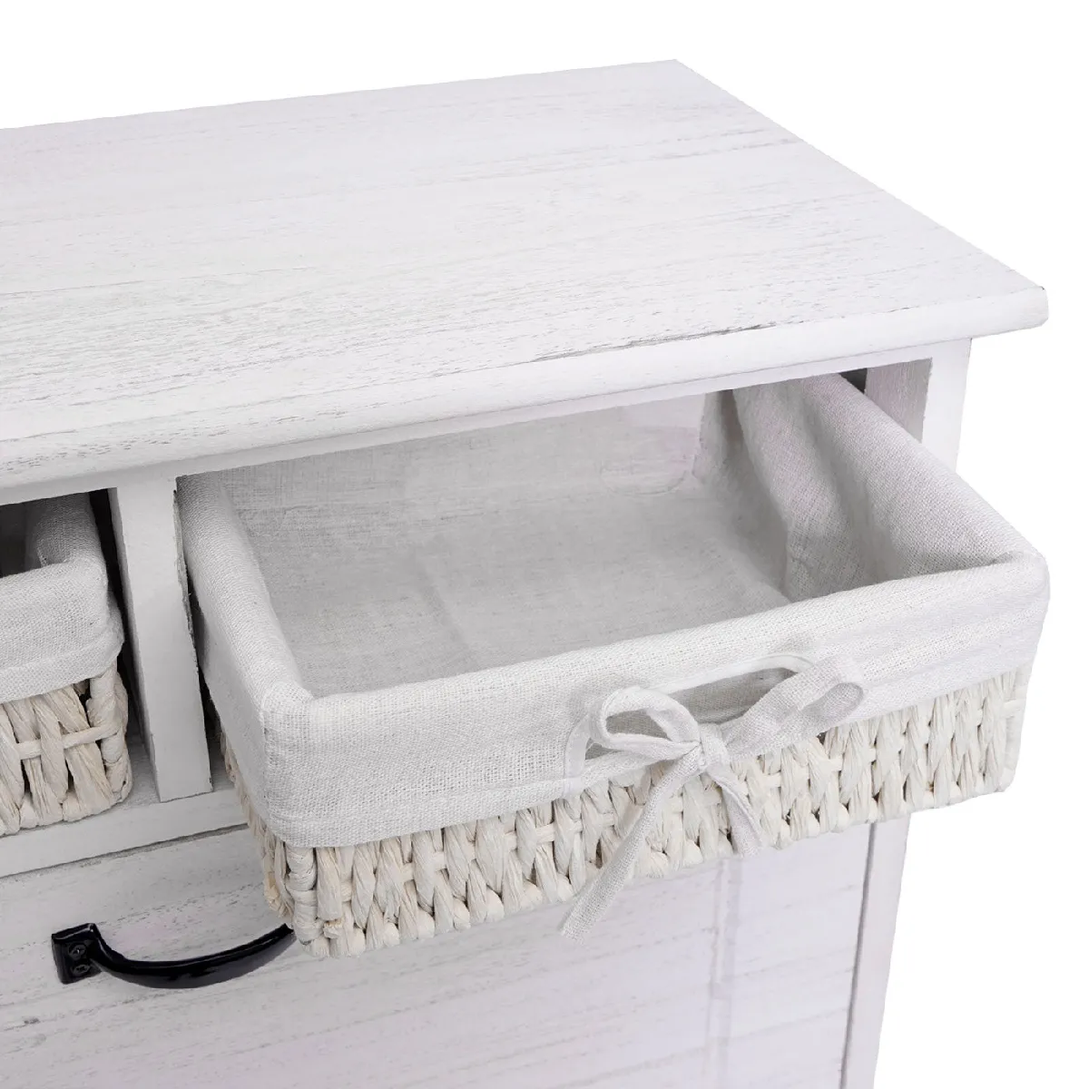 Decoshop26 Étagère à chaussures - Blanc