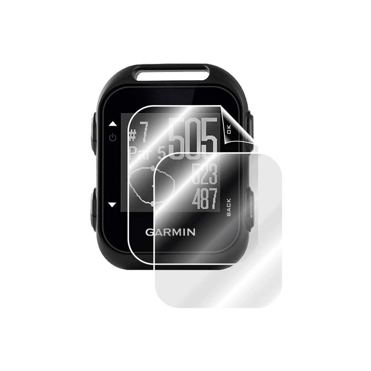2-Pak Skjermbeskytter PET film Garmin Approach G10