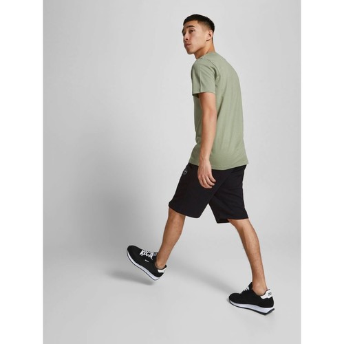 Jack & Jones - 12182595 SHARK SHORT-BLACK Negro