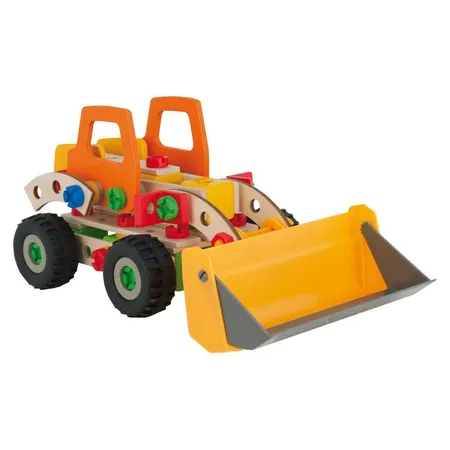 Simba Eichhorn Constructor Radlader und andere Modellvarianten, 140 Teile