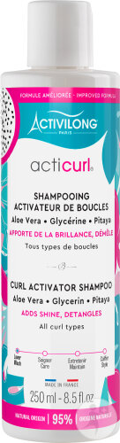 Activilong Acticurl Shampoing Activateur De Boucles Tous Types De Boucles Flacon 250ml