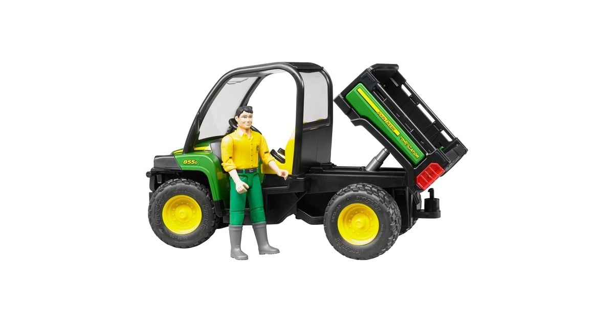 bruderJohn Deere Gator XUV 855D met bestuurder Modelvoertuig  (02490)