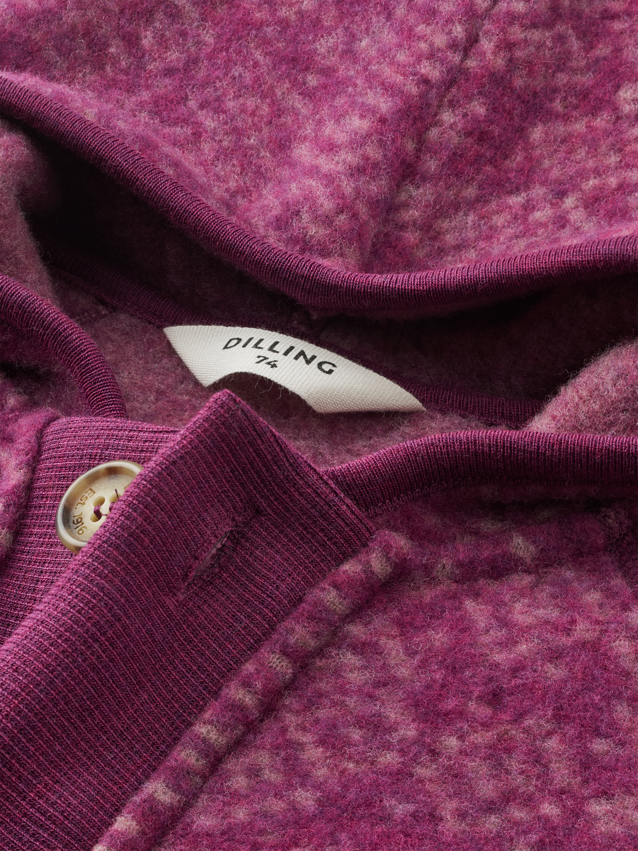 Fleecevest van merinowol voor baby's