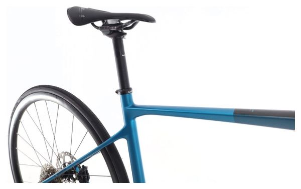 Produit reconditionné · Cube Attain SLX Carbone Di2 12V · Bleu / Vélo de route / Cube | Très bon état