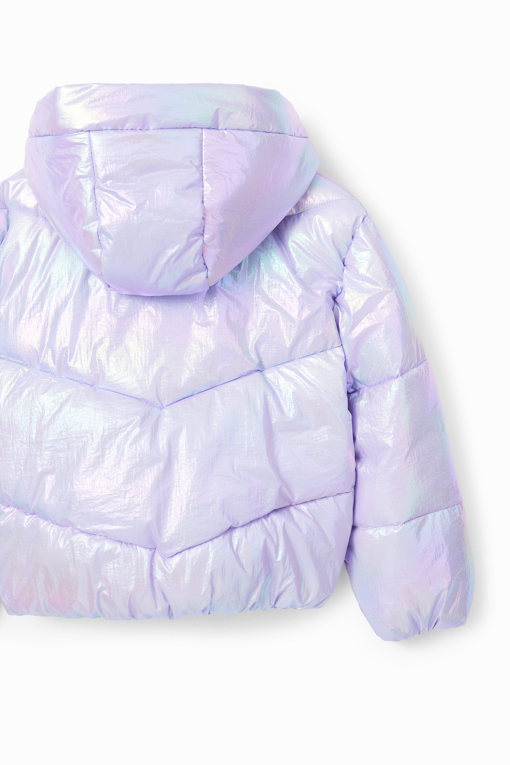 Veste matelassée iridescente