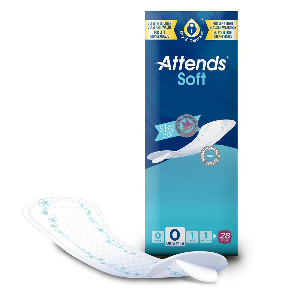 Attends® Soft 0 Ultra Mini Einlagen