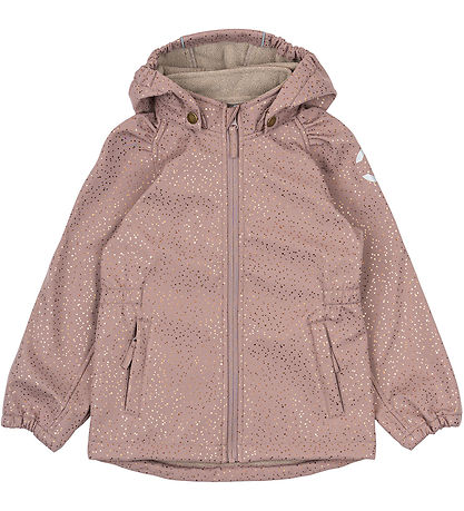 Mikk-Line Softshelljacke m. Fleece - Recycelt - Twilight Mauve M