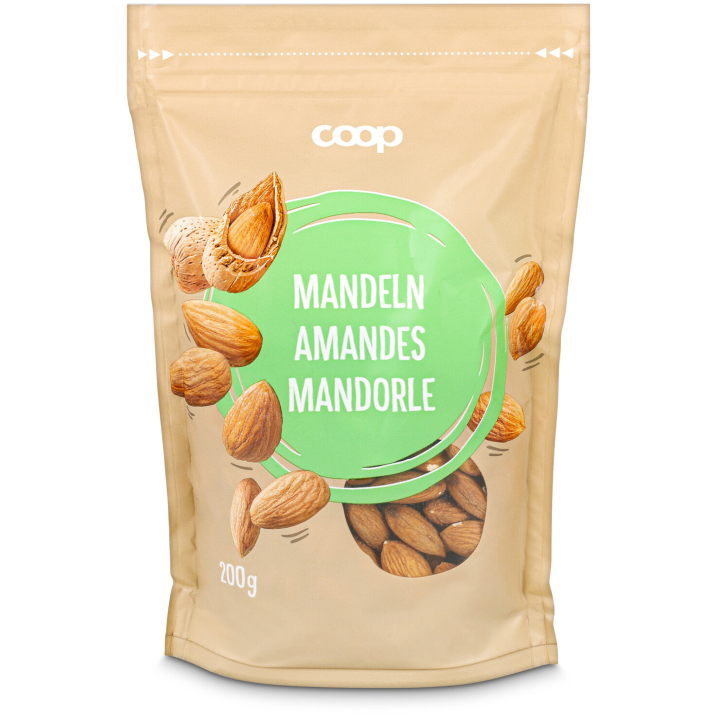 Mandeln ganz