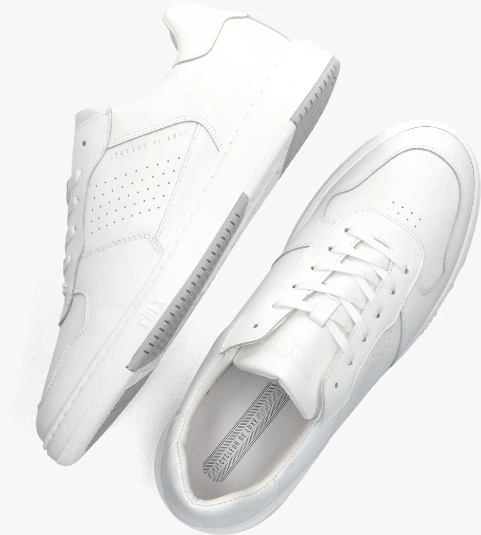 CYCLEUR DE LUXE witte cycleur de luxe lage sneakers no-foot