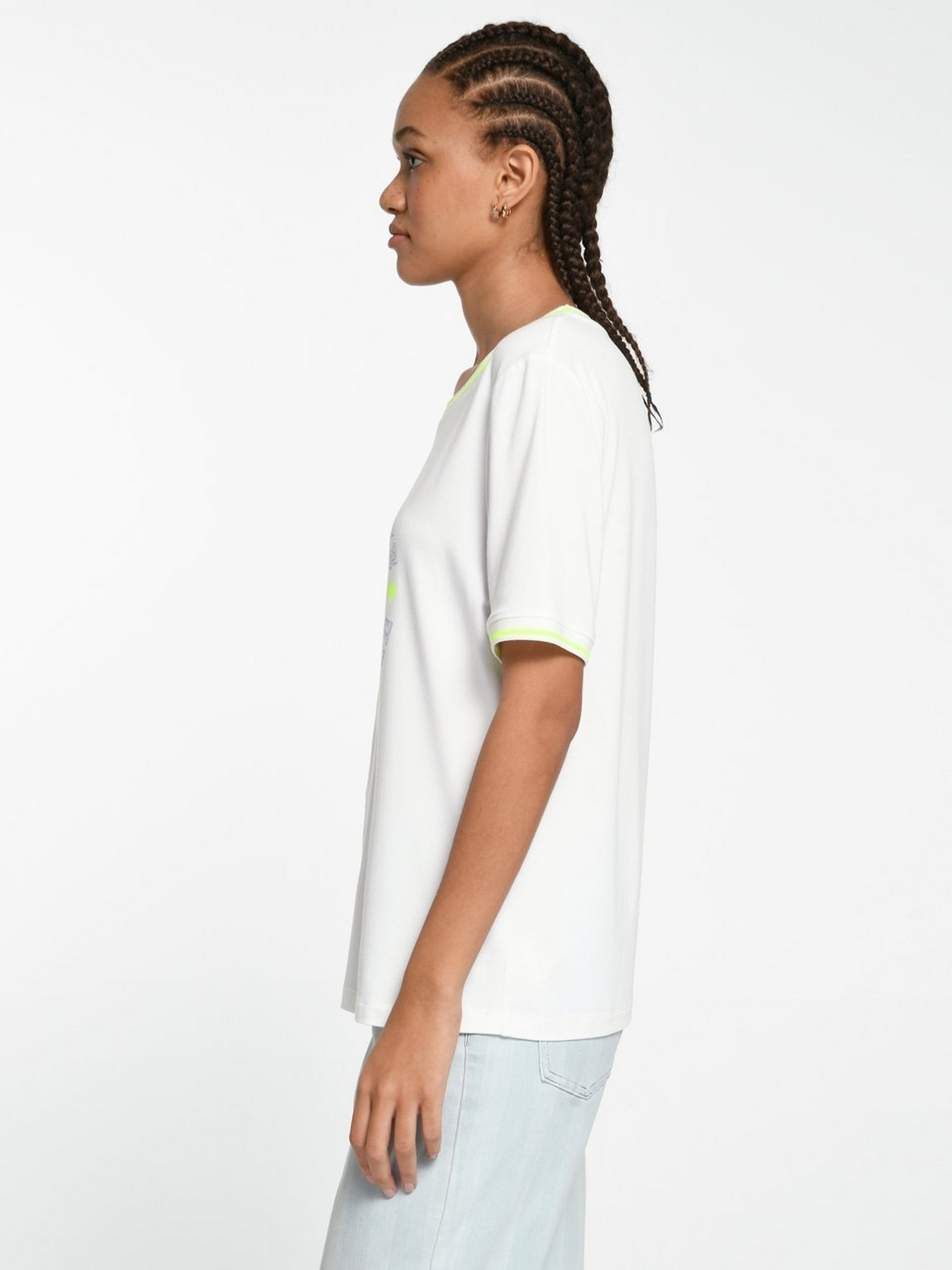 Rundhals-Shirt