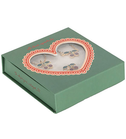 Konges Sløjd Schmuckset - Cherry - Gold