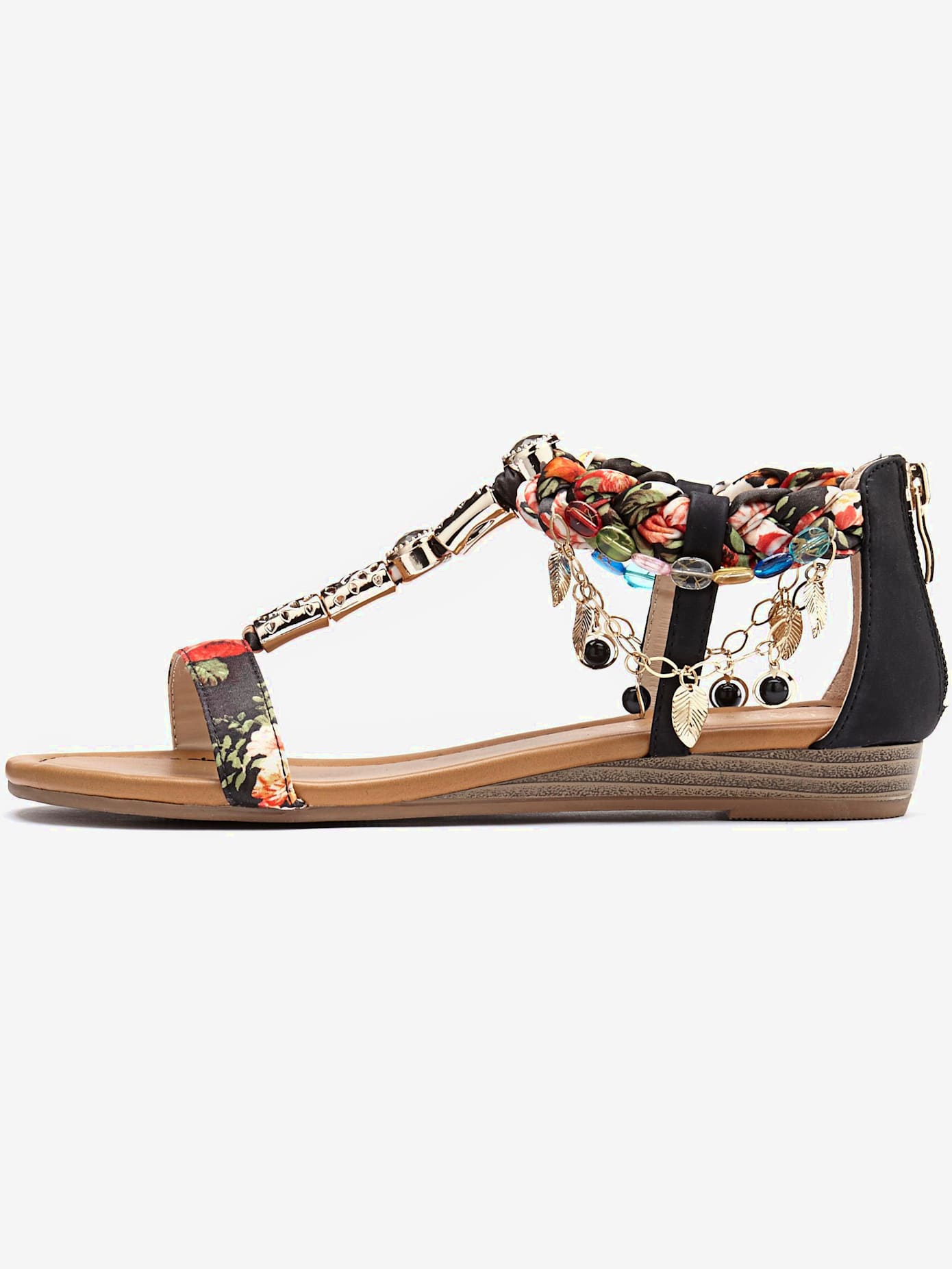 Sandales style ethnique tendance