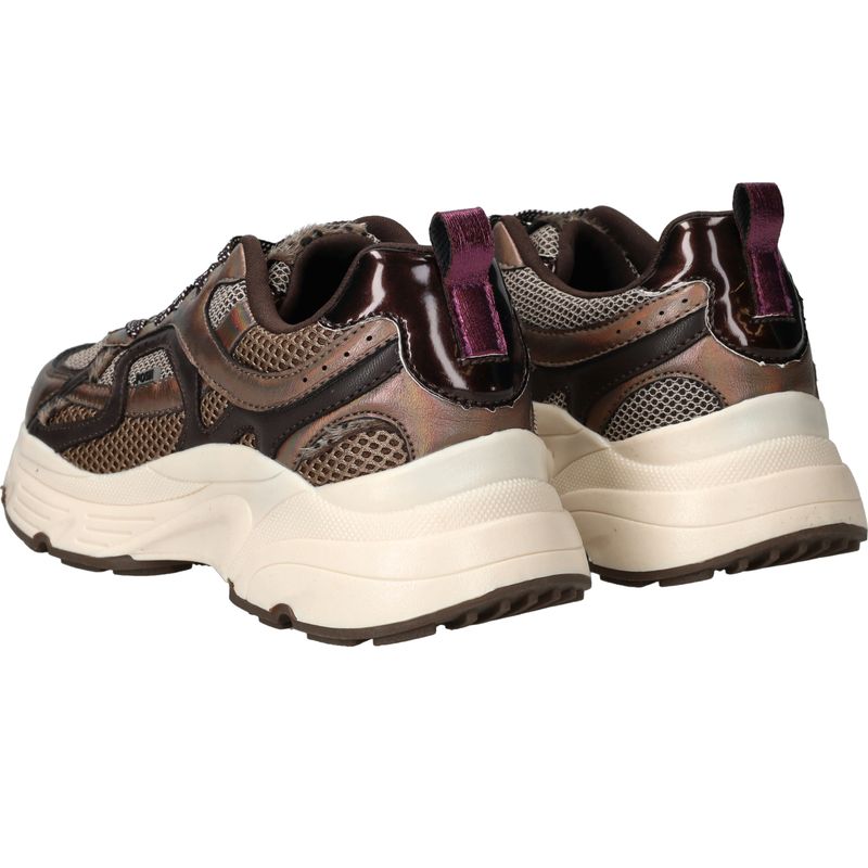 POSH by Poelman Sneakers Bruin Dames