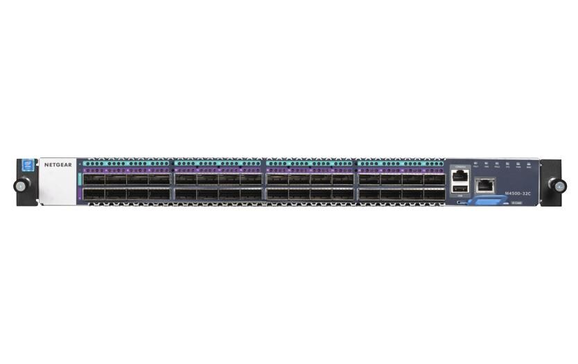 QSFP28 Switch CSM4532-100EUS 32 Port<br>NETGEAR M4500-32C Managed Switch (CSM4532)