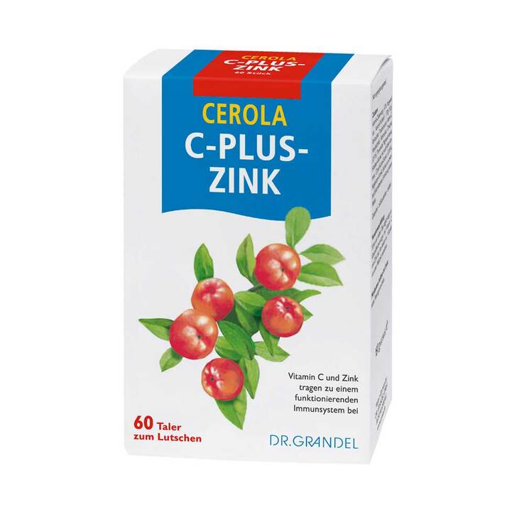 Cerola C plus Zink Taler Grandel, 60 St