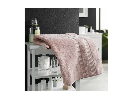 Drap de Bain 90 x 150 cm Excellence Bio Blush - Eponge Unie