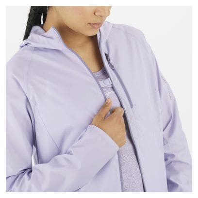 Veste coupe-vent Salomon Bonatti Cross Wind Bleu Femme