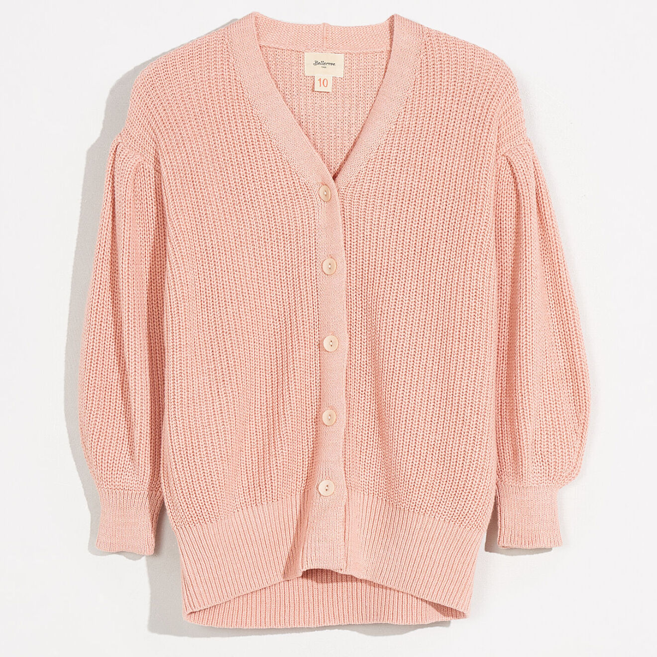 Bellerose Cardigan Gelod rosette