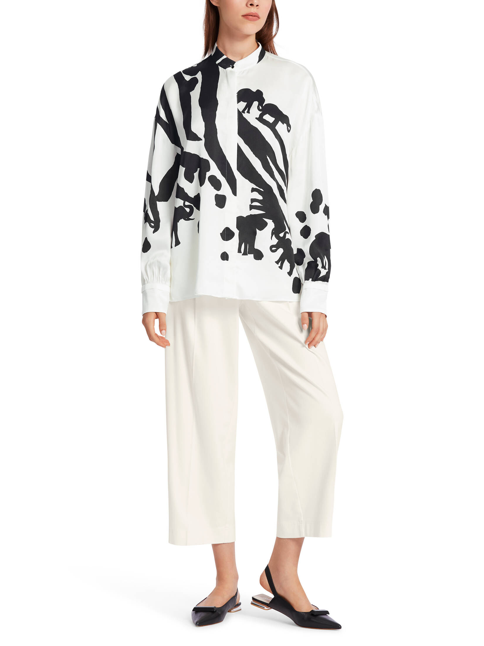 Marc Cain| Damen Bluse Langarm