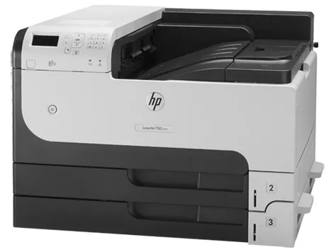 HP LaserJet Enterprise 700 Printer M712dn - Printer - S/H - Duplex - laser - A3/Ledger - 1200 dpi - op til 41 spm - kapacitet: 600 ark - USB, Gigabit LAN, USB vært