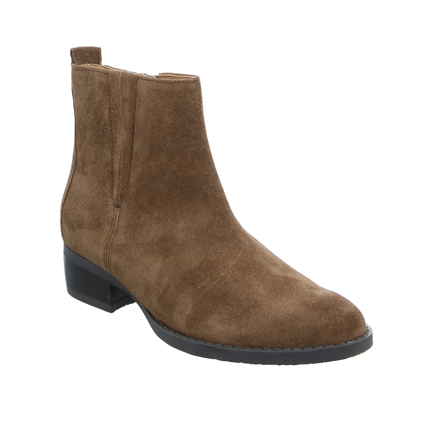 GABOR Stiefelette Mittelbraun Leder