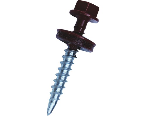 PRECIT schroeven 4,5 mm x 35 mm chocoladebruin RAL 8017 verpakking = 250 stuks