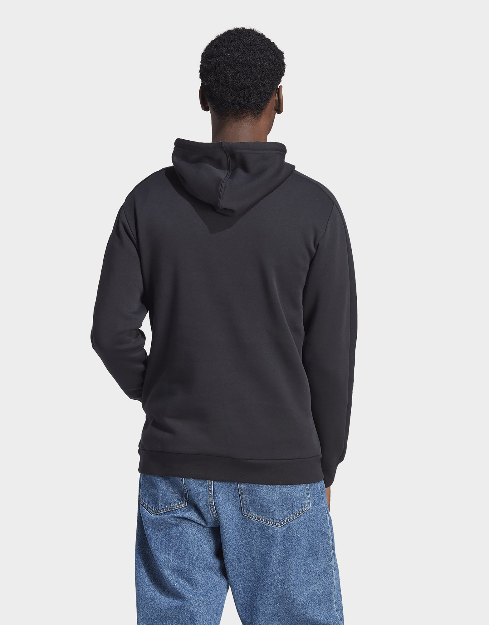 adidas Sweat-shirt à capuche en molleton à 3 bandes Essentials