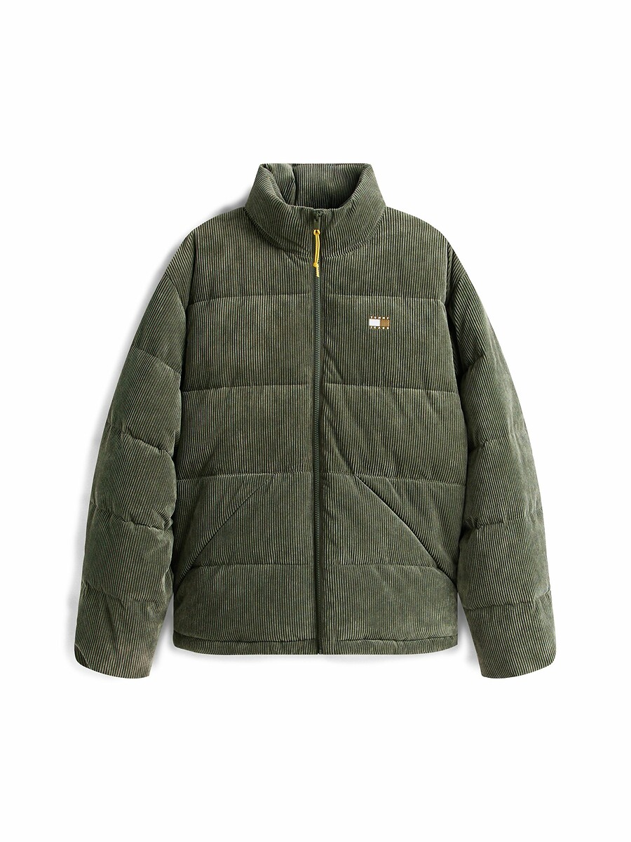 TOMMY JEANS<br>Jaqueta de plumas em veludo