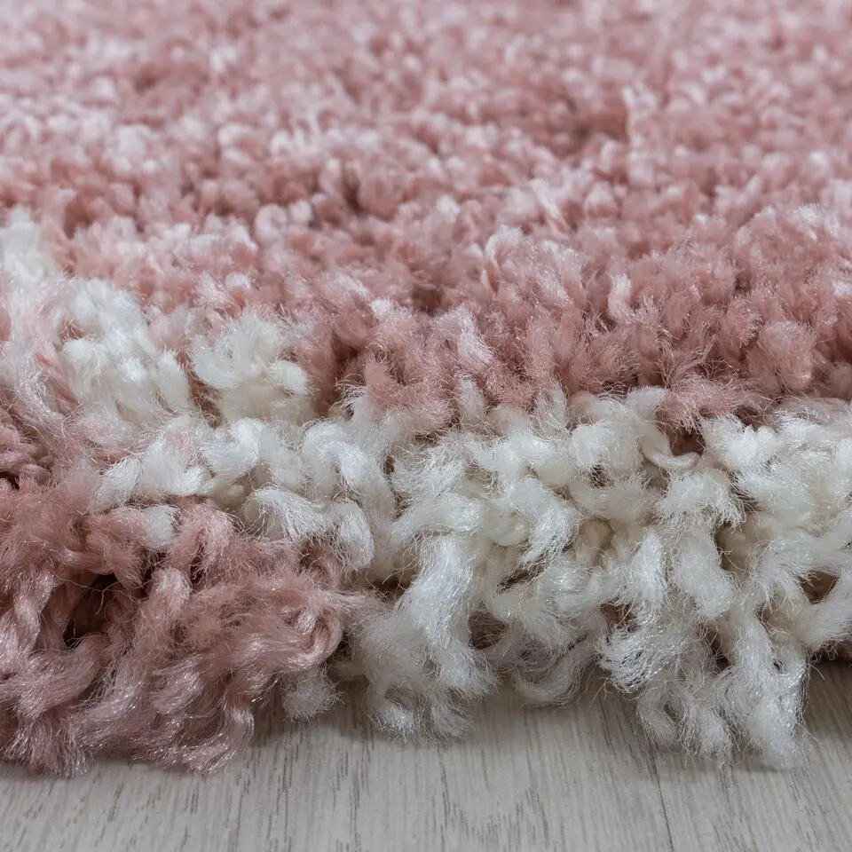 Opera Soft Shaggy Hoogpolig Vloerkleed Roze - 200x290 CM
