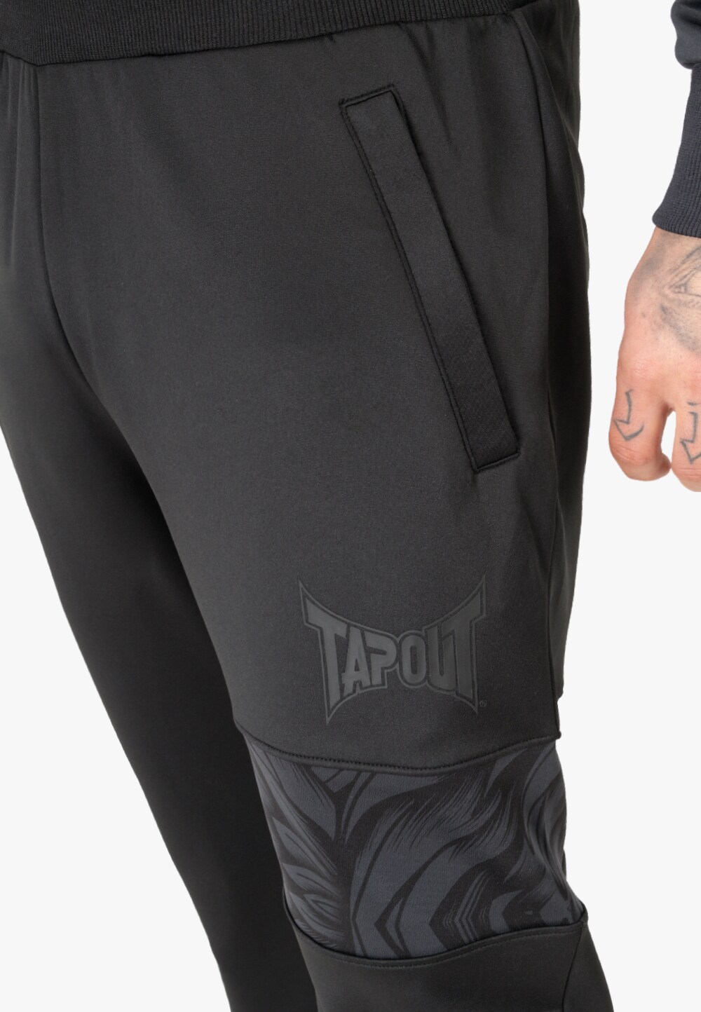 Tapout Herren Trainingsanzug normale Passform SPIRIT TRACKSUIT