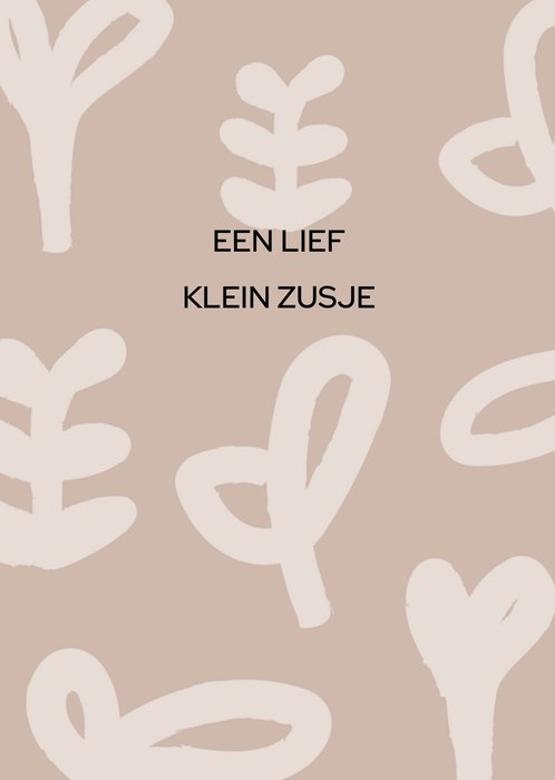Greetz | Geboortekaart | Een lief klein zusje