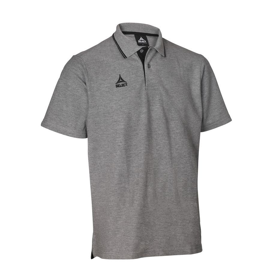 Select Polo Oxford - Gris