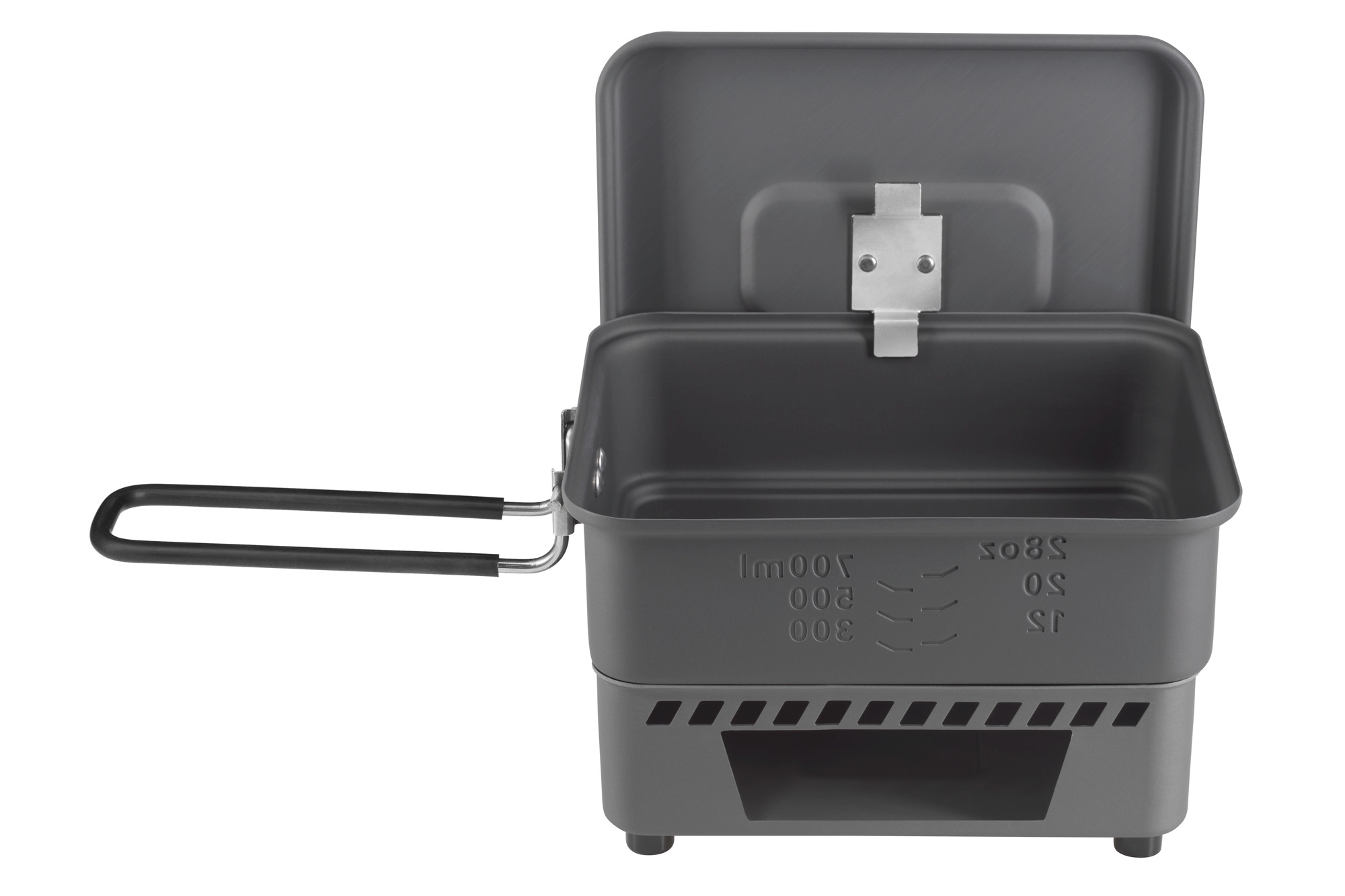 Esbit CS1100HA Trockenbrennstoff Aluminium Kochset 1,1 Liter