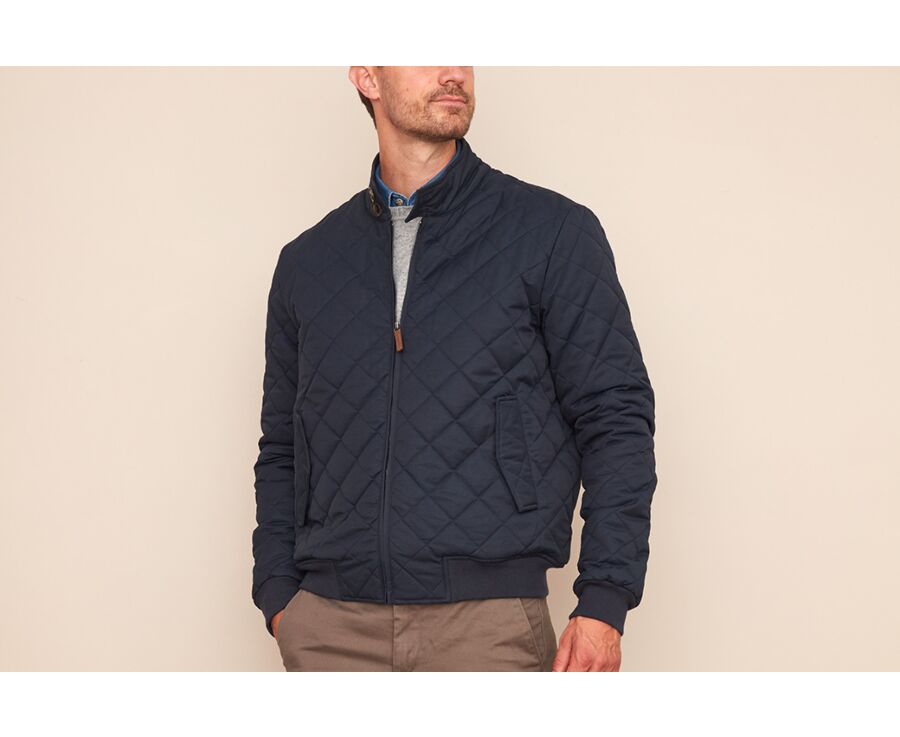 Blouson homme mi-saison Navy - EDVIN