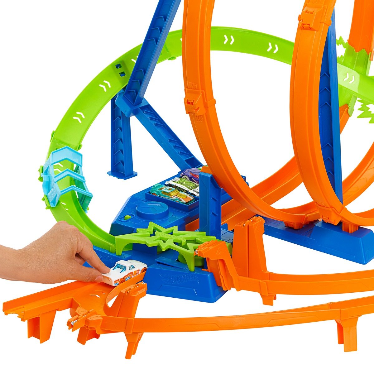 Coffret looping multi crash Hot wheels