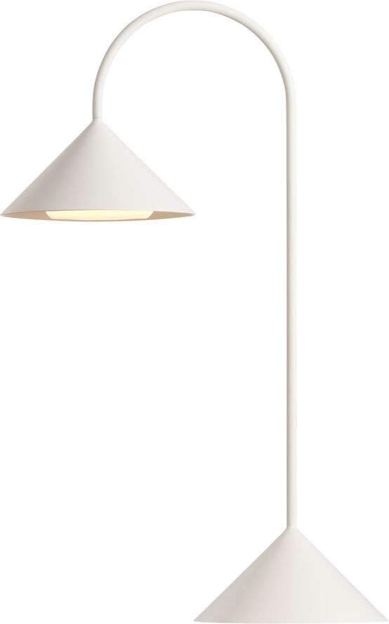 Frandsen Grasp Portable Table Lamp H47 Matt white
