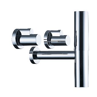 Hansgrohe Universeel Flowstar set, designsifon m. muurbuis m. rozet 5/4