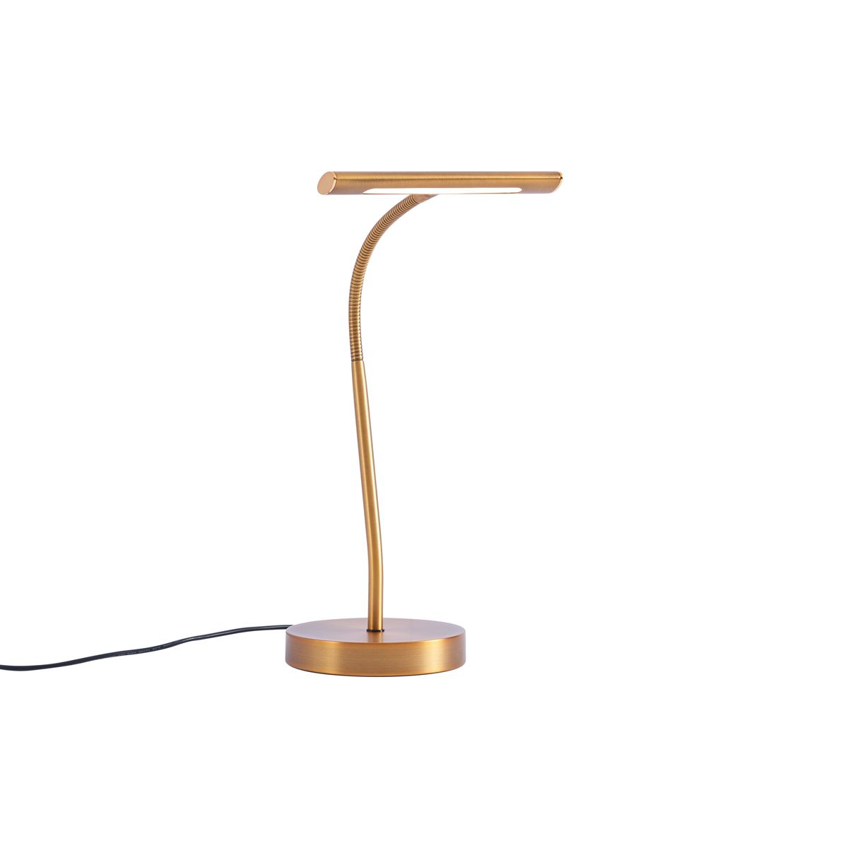 Art Deco tafellamp brons incl. LED - Tableau